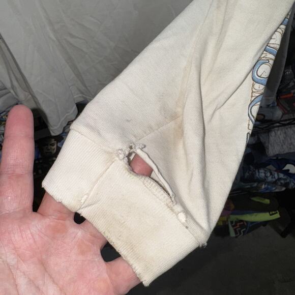 Y2K 2010 Harley Davidson Washington State Wolf Distressed Longsleeve Shirt Large - Picture 11 of 11